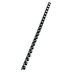 Spira legare documente GBC, plastic, A4, 21 inele, 10 mm, 65 coli, 100 buc/set - Legarea documentelor nu a fost niciodată mai simplă! Spira plastic GBC 21 inele, 10mm A4, albastru, 100 buc./set