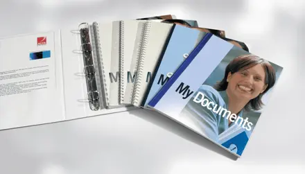 GBC CombBind® PVC File Strips