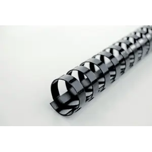 Spira legare documente GBC, plastic, A4, 21 inele, 12 mm, 95 coli, 100 buc/set - Legarea documentelor nu a fost niciodată mai simplă! Spira plastic GBC 21 inele, 12mm A4, albastru, 95 coli, 100 buc./set