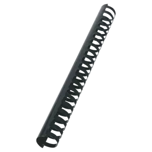CombBind Binding Combs GBC 28mm A4 21R - Binding doesn't get any easier! GBC CombBind Binding Combs A4 28mm Black (50)