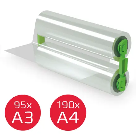 GBC Foton 30 Refill 100 Micron Gloss Lamination Roll For Refillable Cartridge