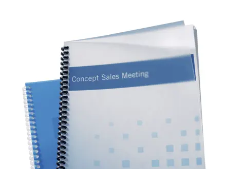 GBC PolyClearView™ Binding Cover A4 300 Micron