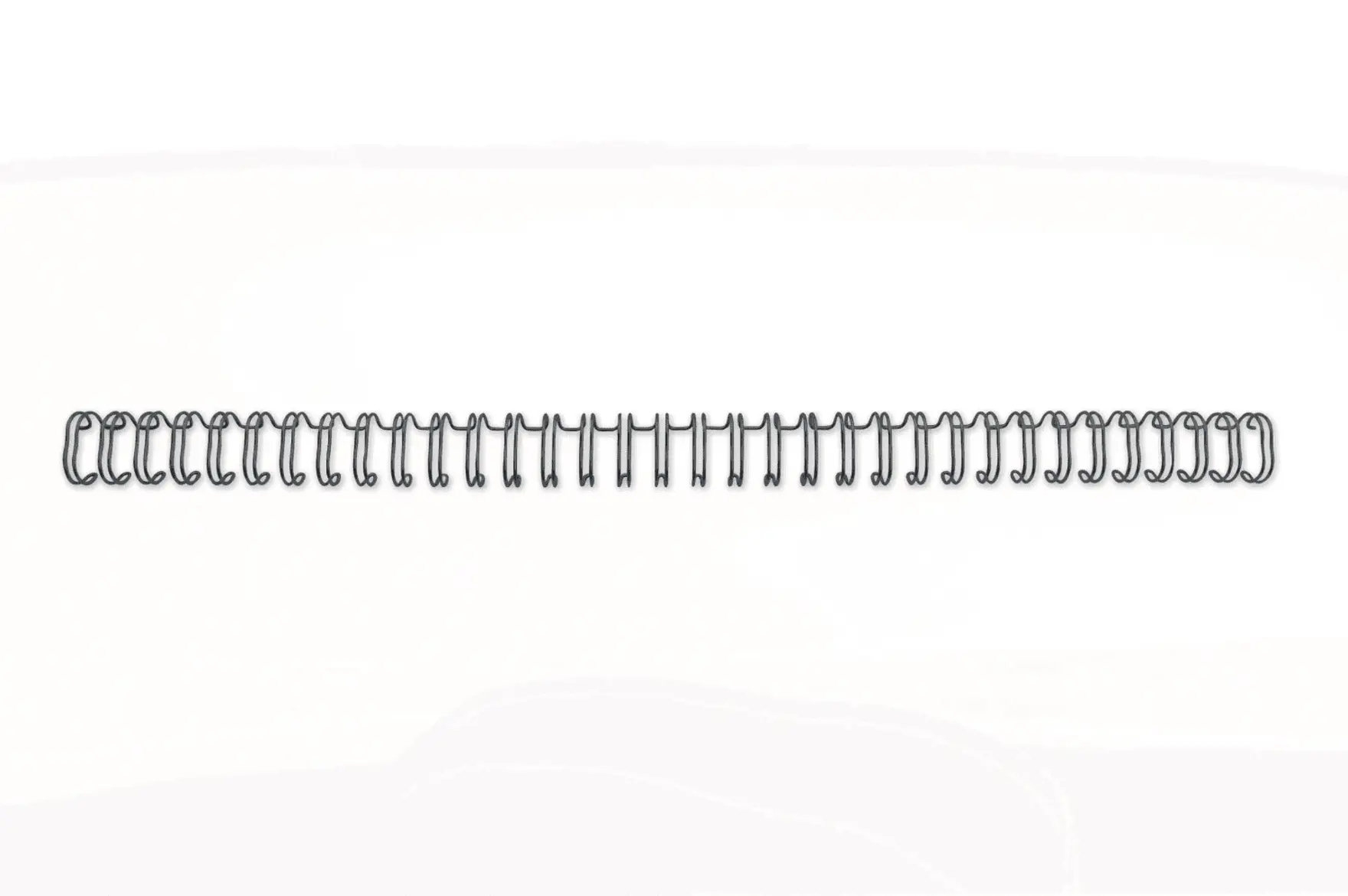 Spirali Metalliche Per Rilegatura RAYSON - 12,7 Mm, 100 Pezzi Multicolore - Per 80 Fogli A4, Passo 3:1