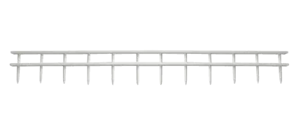 GBC VeloBind Strip S1 25X297mm White (100)