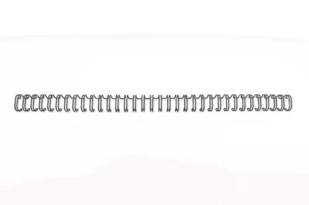 Wire spines GBC 3:1 NO6 9.5mm A4