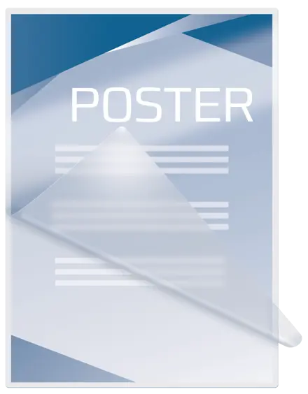 GBC Document™ Laminiertasche für Dokumente, glänzend, Format A3, 2 x 80 Mikron