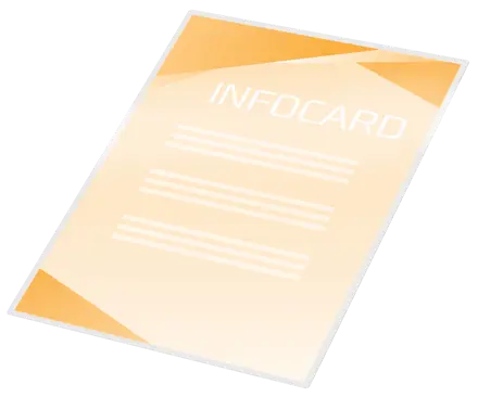 GBC Document™ Laminiertasche für Dokumente, glänzend, Format A6, 2 x 125 Mikron