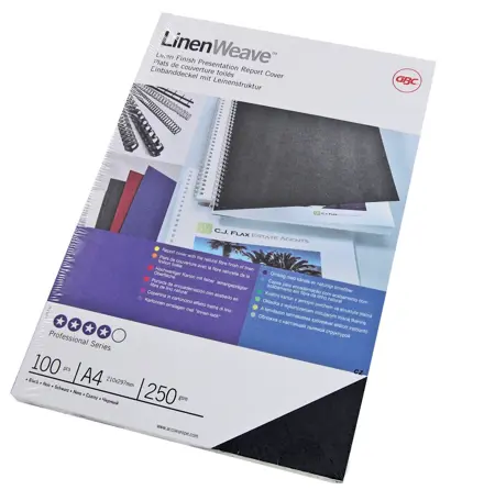GBC LinenWeave™ Deckblatt A4 250 g/m²