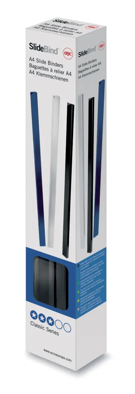 GBC Slide Binders
