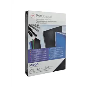 GBC Binding Cover Polypropylene A4 200 Micron Clear (Pack 100 - View #3