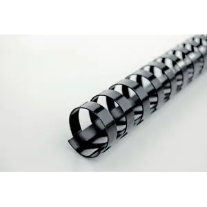 CombBind Binding Combs GBC 6mm A4 21R - Binding doesn't get any easier! GBC CombBind Binding Combs A4 6mm Black (100)