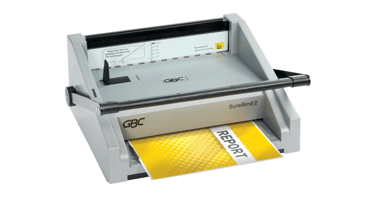 GBC Surebind 2 Heavy Duty manuelles Stanz und Bindegerät mit Kapazität