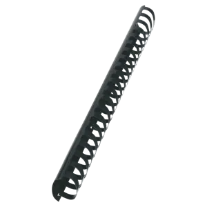 CombBind Binding Combs GBC 45mm A4 21R - Binding doesn't get any easier! GBC CombBind Binding Combs A4 45mm Black (50)