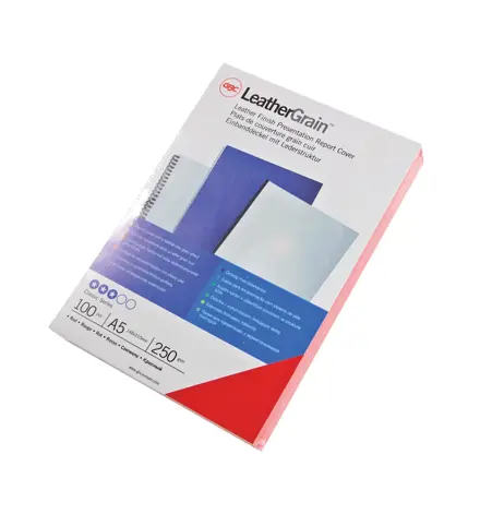 GBC LeatherGrain™ Deckblatt A5 250 g/m²