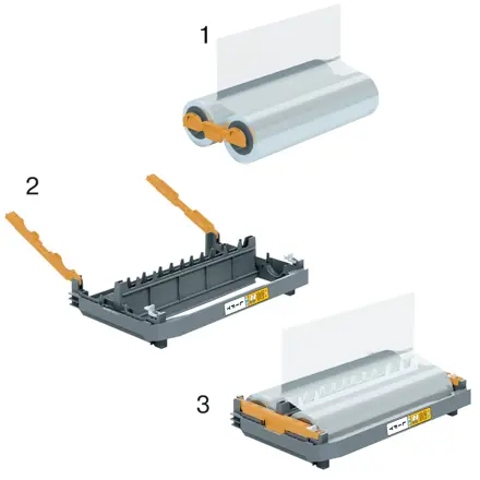 GBC Foton 30 Refill 125 Micron Gloss Lamination Roll For Refillable Cartridge