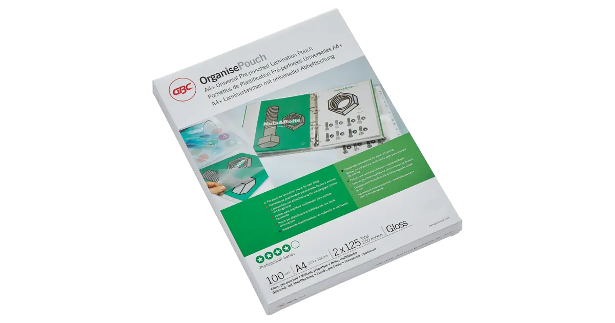 GBC Organize Laminasyon Poşetleri GBC