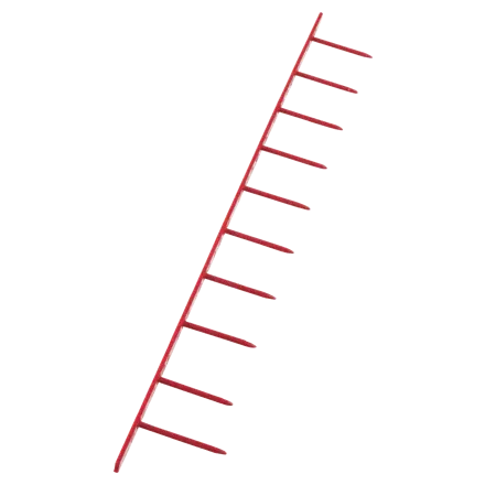 GBC SureBind Binding Strips A4 Red 25mm(100)