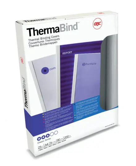Liminnbindingsomslag Premium GBC A4 3mm Hvit