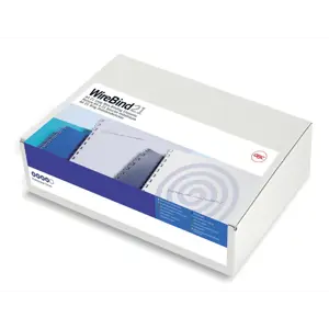 Binding Wires GBC MultiBind  10mm - Binding doesn't get any easier! GBC MultiBind Binding Wires - 10mm White (100)