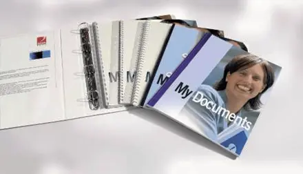 GBC CombBind Polypropylene File Strips