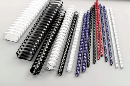 21 Bucles 25 mm Pack de 50 225 Hojas de Capacidad A4 Azul GBC CombBind Canutillos de Encuadernación