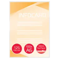 100 pouches Original GBC thickness 125 microns for Shiny Side 15 formats Cf 