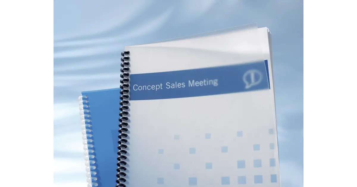 Binding Cover GBC Poly Clear View A4 450 Micron Frosted GBC