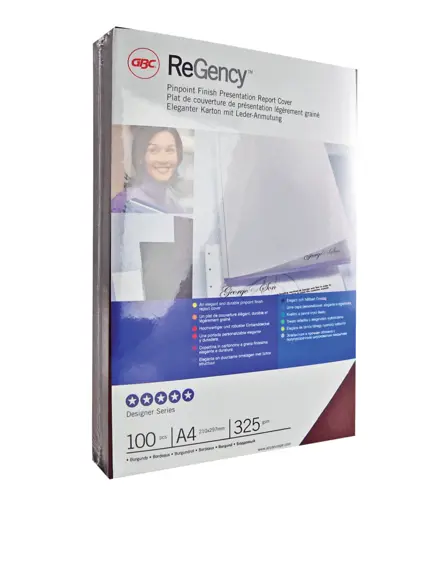 GBC Regency Binding Covers A4 Blue, Pack of 100