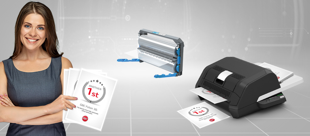 Automatic Laminators Our range of Foton 30 laminators are automatic and now have refillable cartridges available