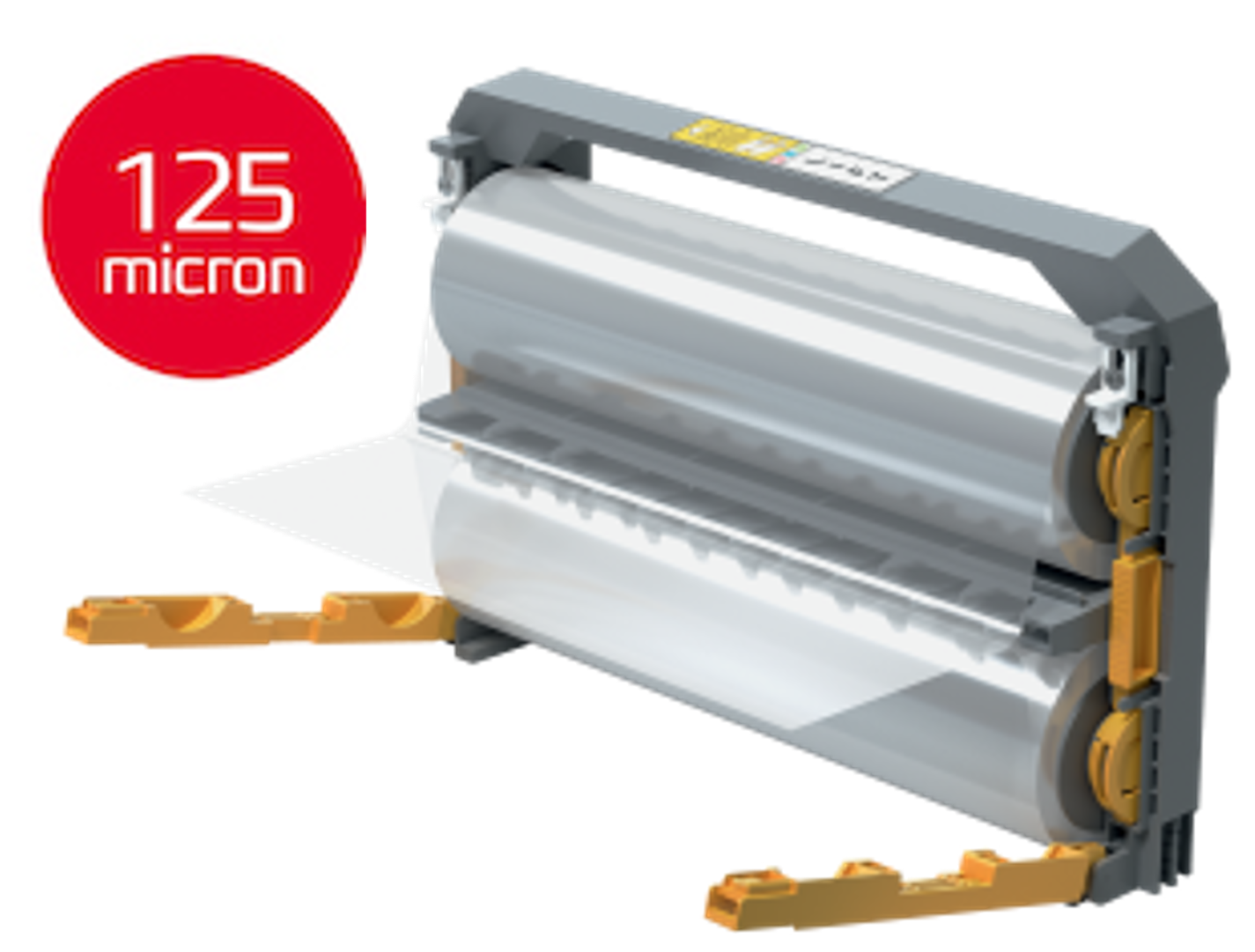 Cartuccia ricaricabile per plastificazione lucida da 125 micron